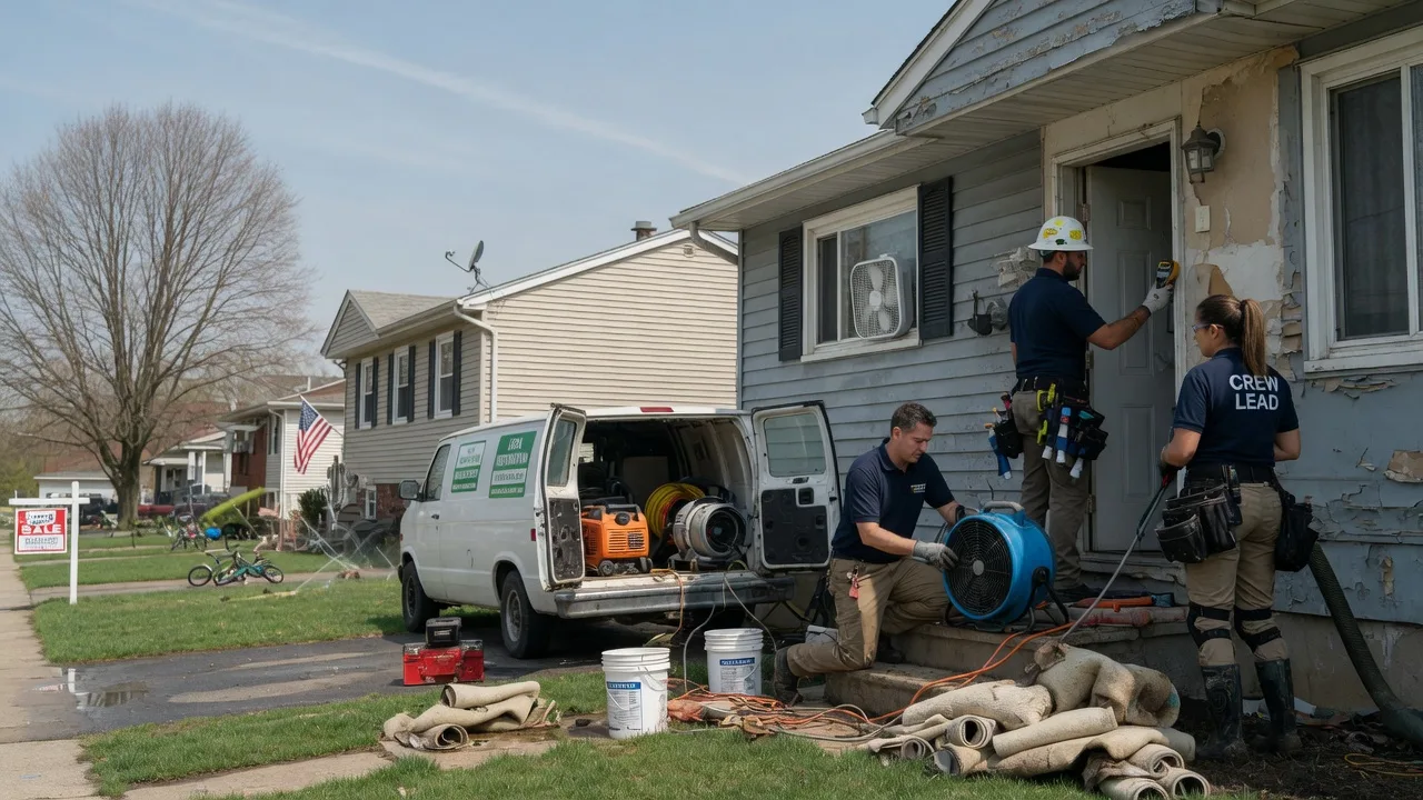 Flood Cleanup in Stafford, NY near me