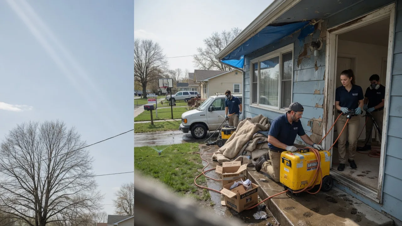 Basement Flood Cleanup in Stafford, NY near me